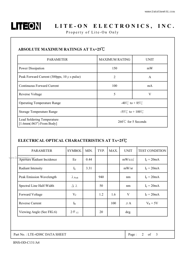 LTE-4208C