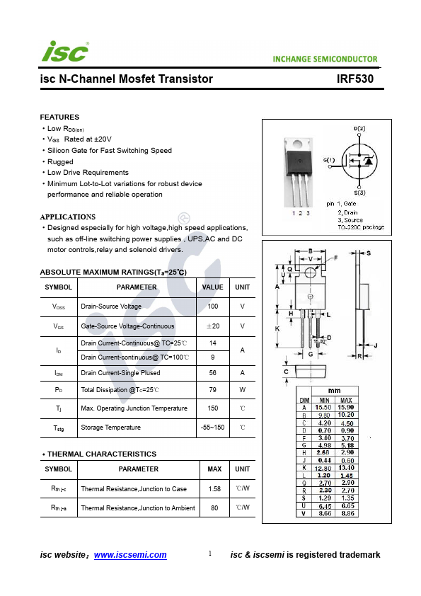 IRF530