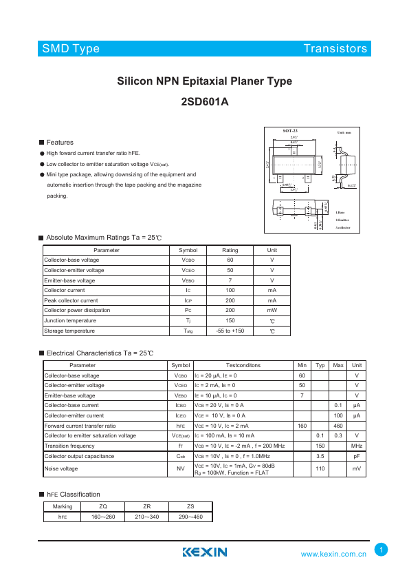 2SD601A