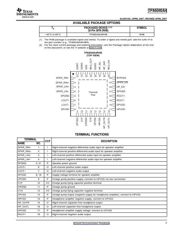 TPA6040A4