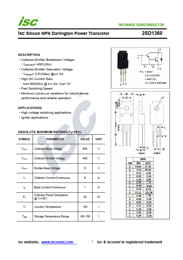 2SD1360