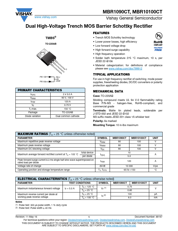 MBR1090CT