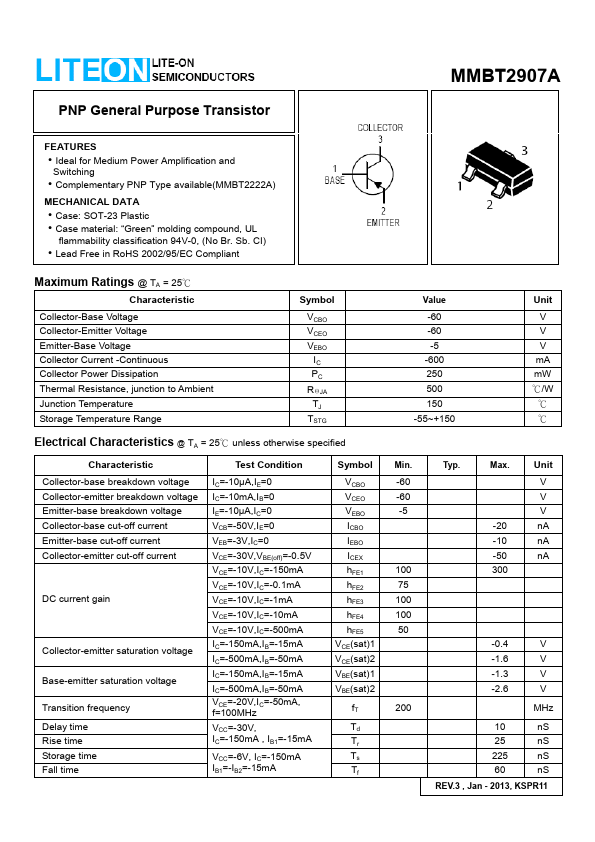 MMBT2907A