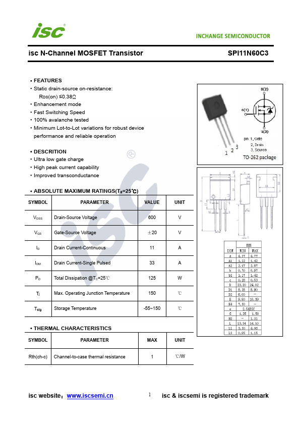 SPI11N60C3