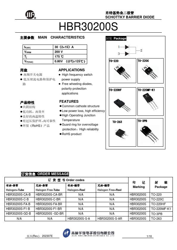 HBR30200S