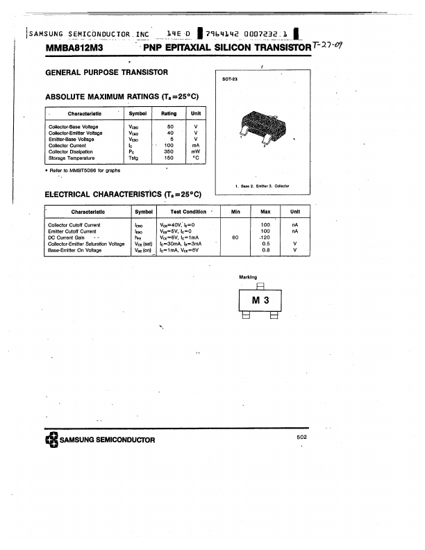 MMBA812M3