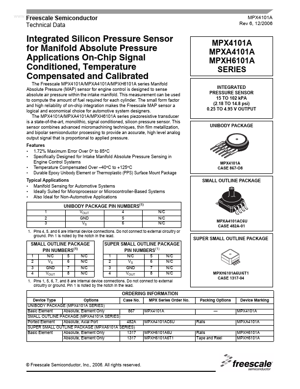 MPXA4101A