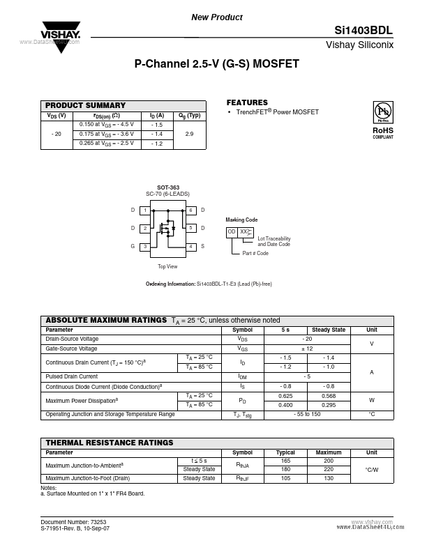 SI1403BDL