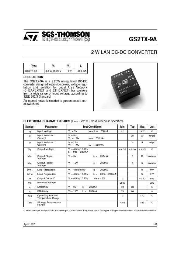 GS2TX-9A