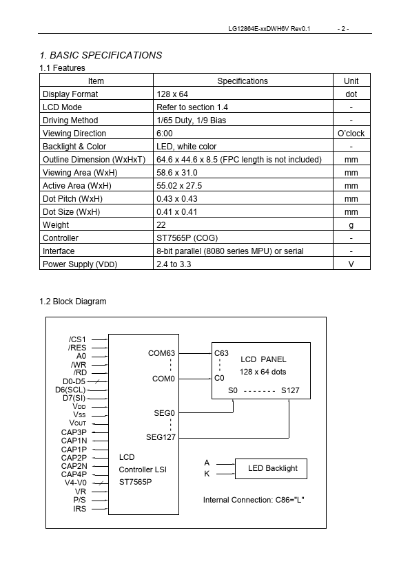 LG12864E-BMDWH6V