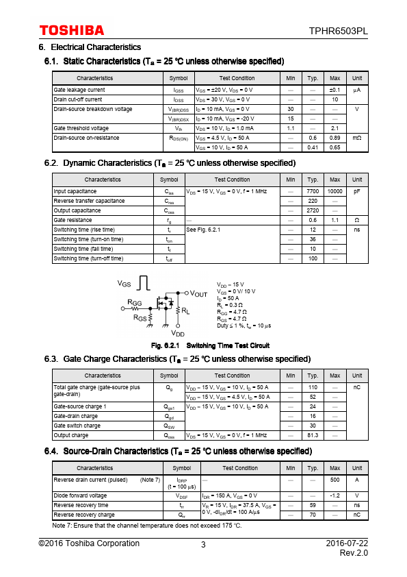 TPHR6503PL