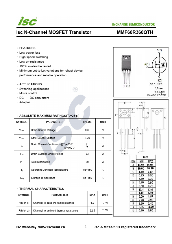 MMF60R360QTH