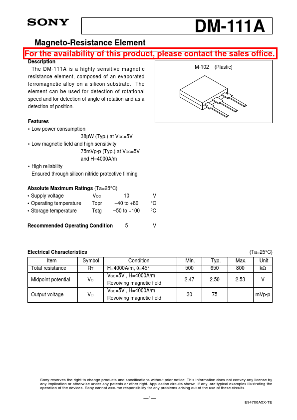 DM-111A