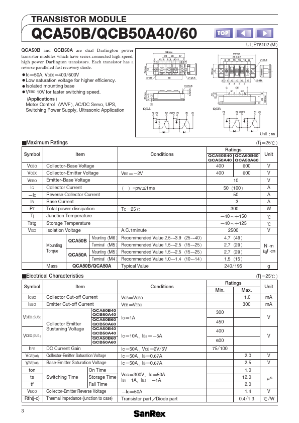 QCA50B60