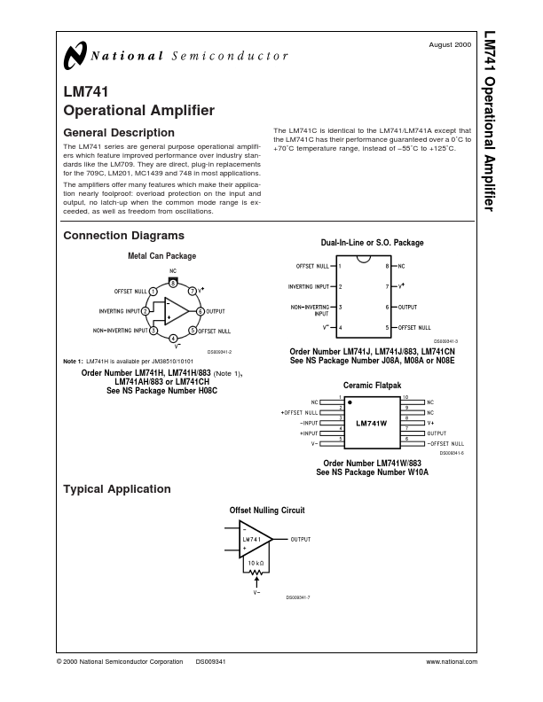 LM741C