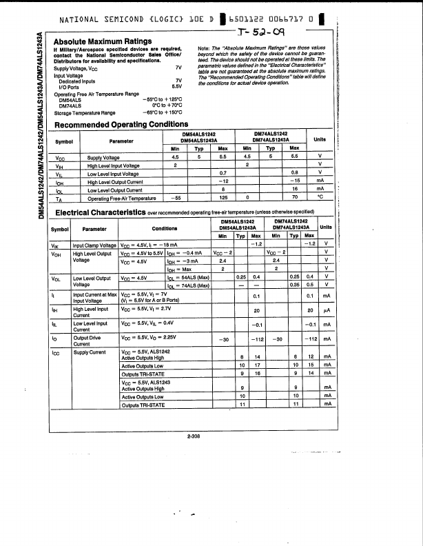 DM54ALS1242