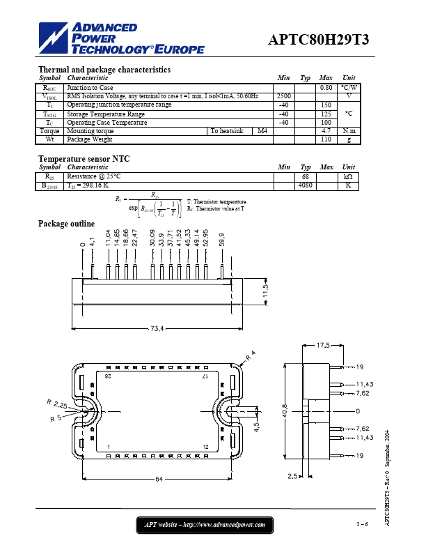 APTC80H29T3