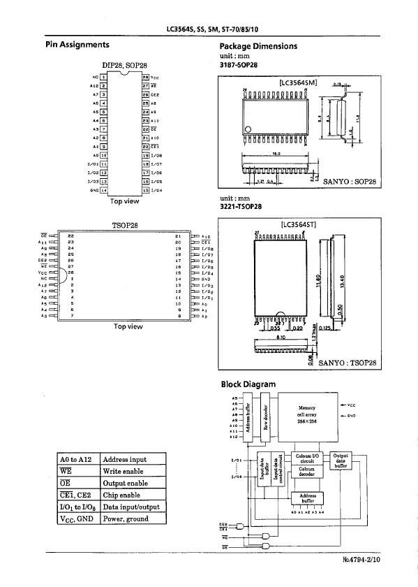 LC3564ST-85