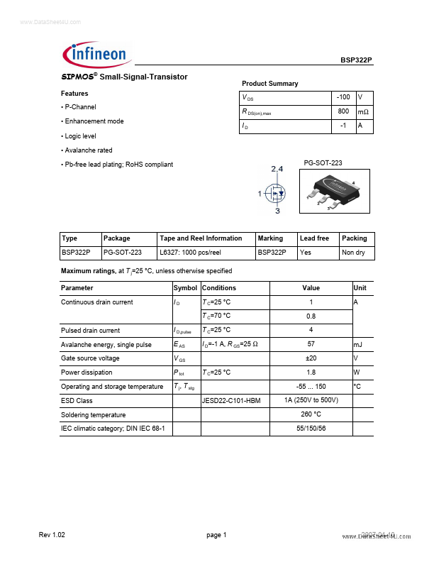 BSP322P