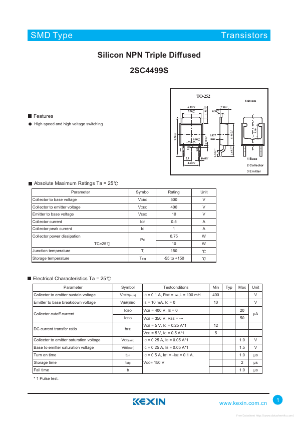 2SC4499S