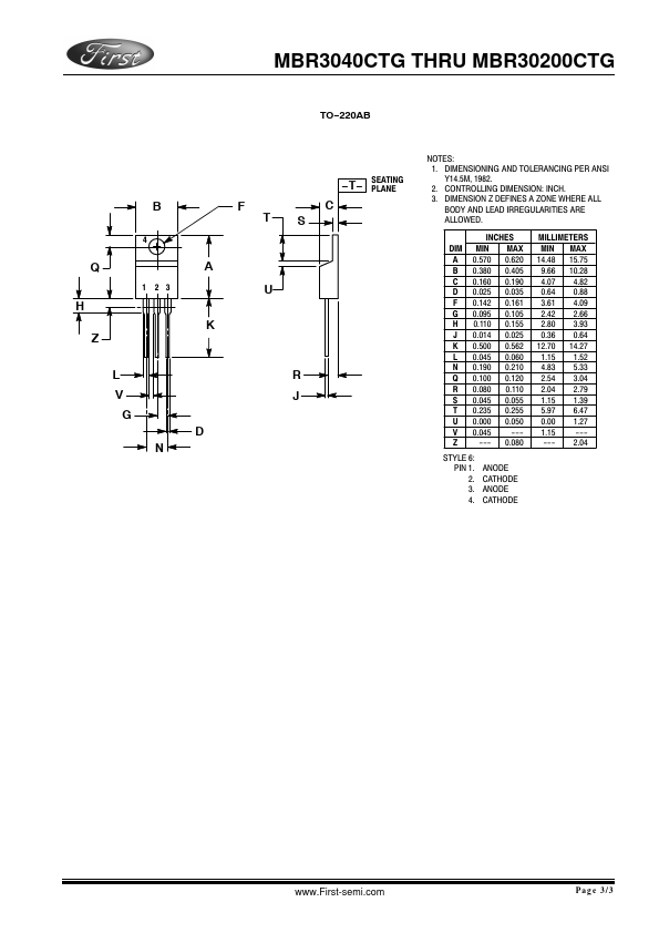 MBR30150CTG