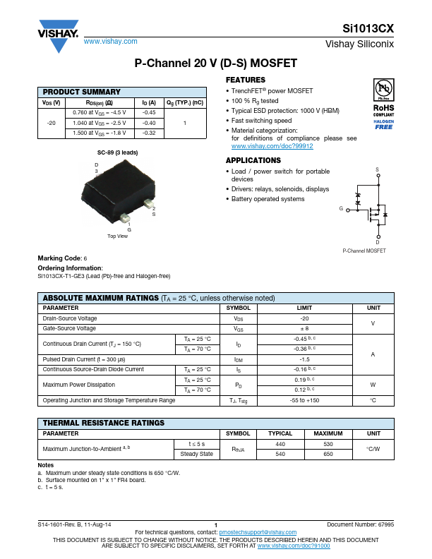 SI1013CX