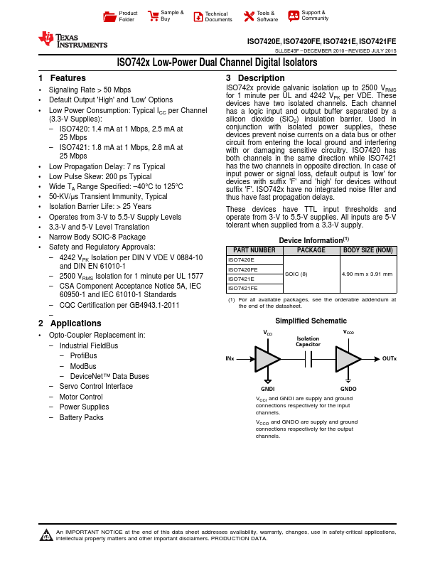 ISO7421E