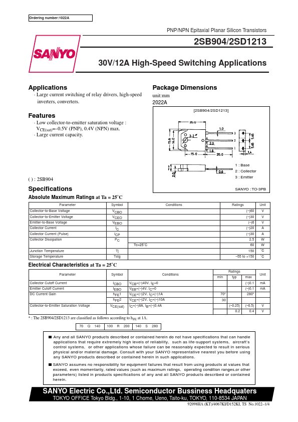 2SB904