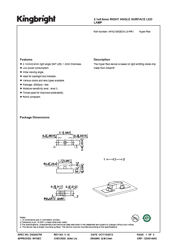 APA2106SECK-J3-PRV