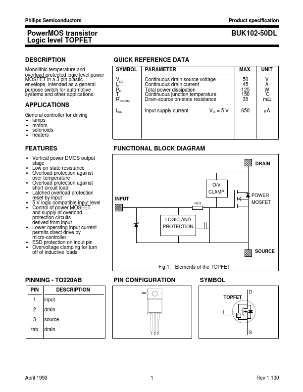 BUK102-50DL