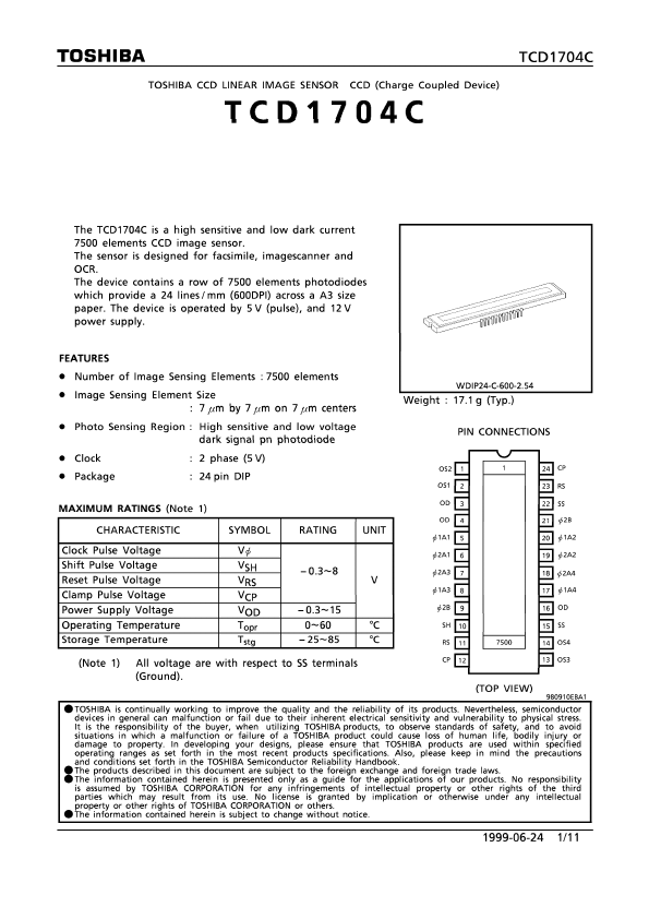 TCD1704C