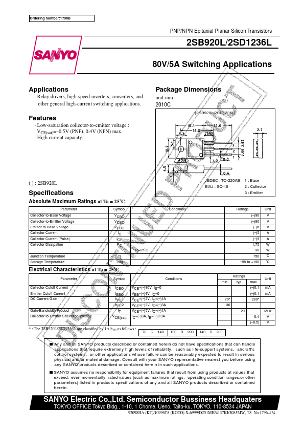 2SB920L