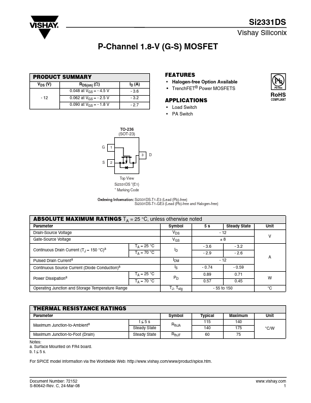 SI2331DS