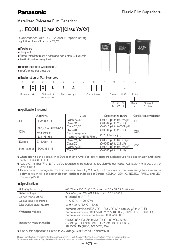 ECQU2A684KL