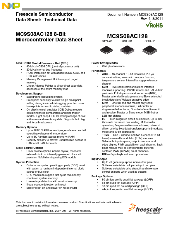 MC9S08AC128