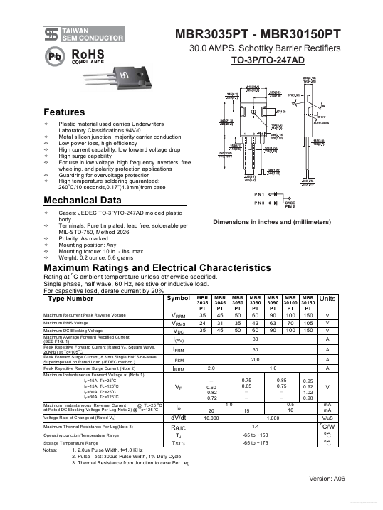 MBR30150PT