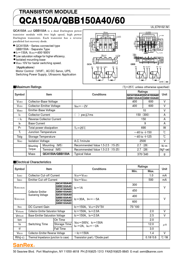 QCA150A40