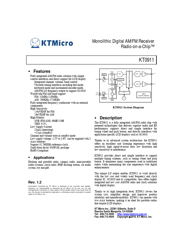 KT0911