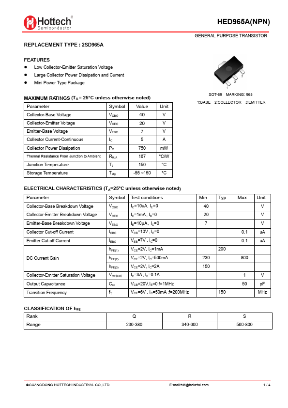 2SD965A