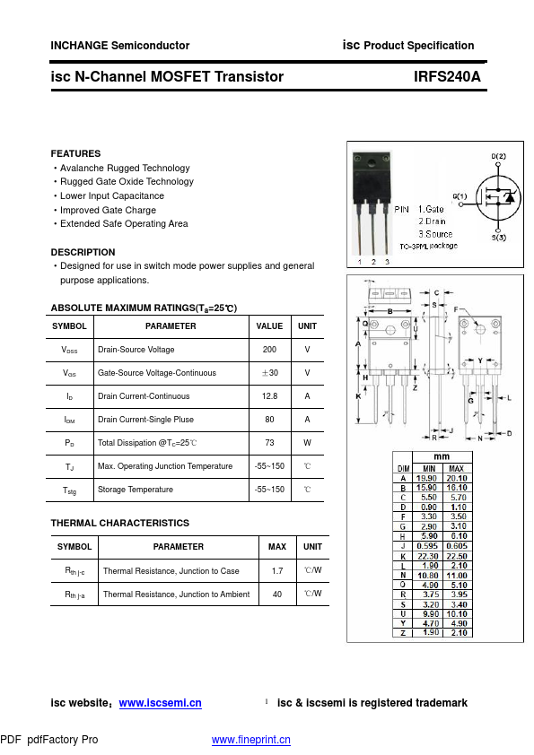 IRFS240A