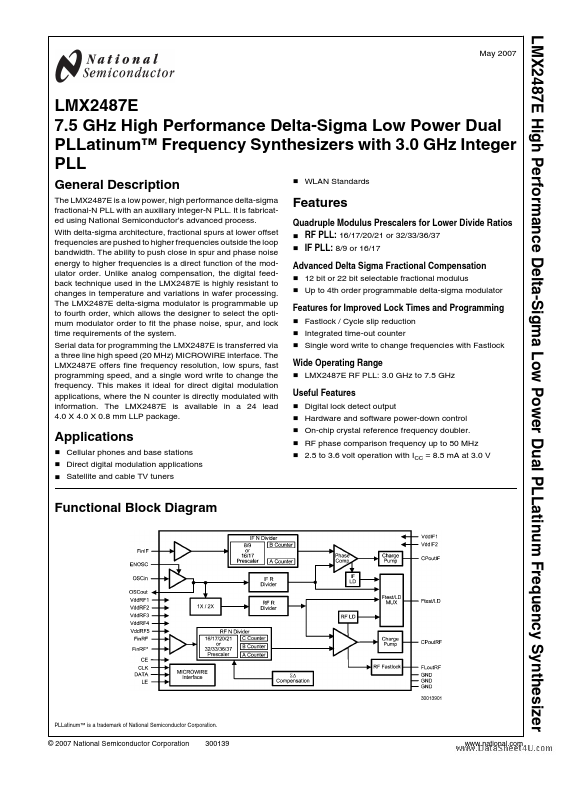 LMX2487E