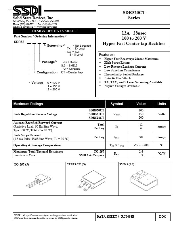 SDR520CT