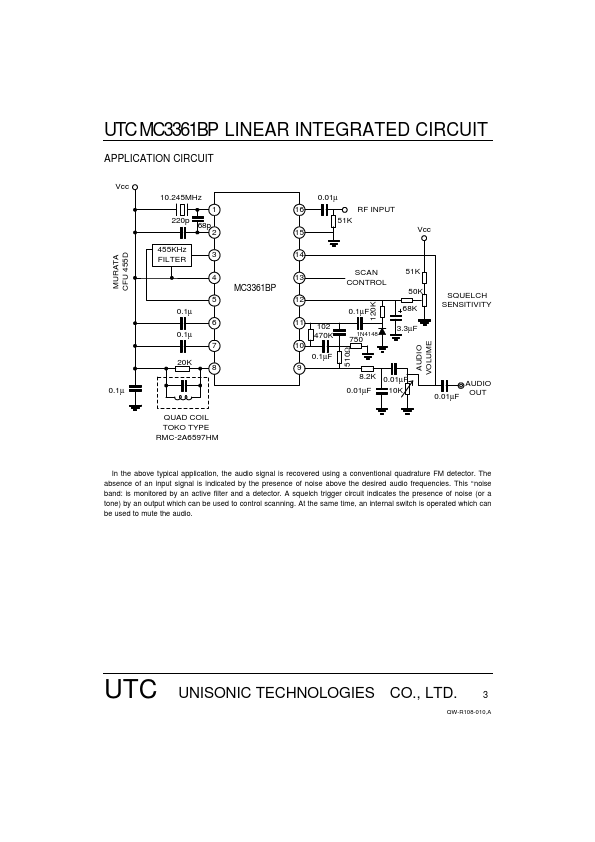 UTCMC3361BP