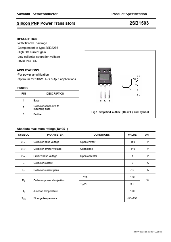 2SB1503