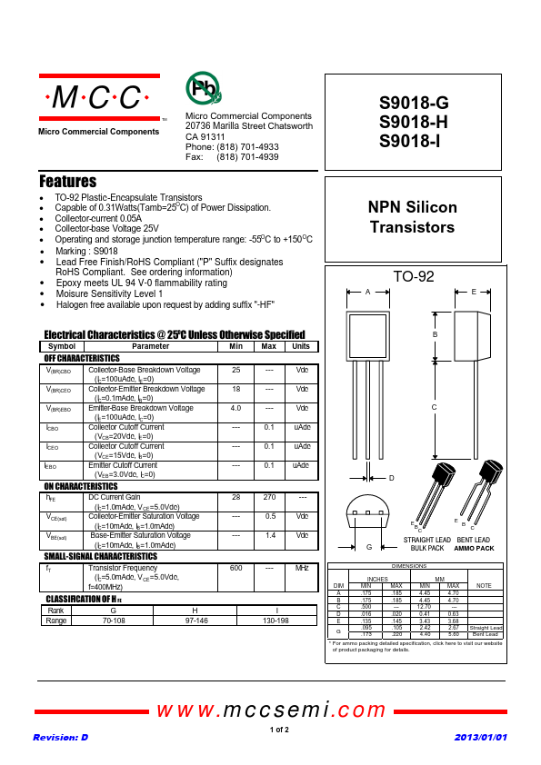 S9018-H