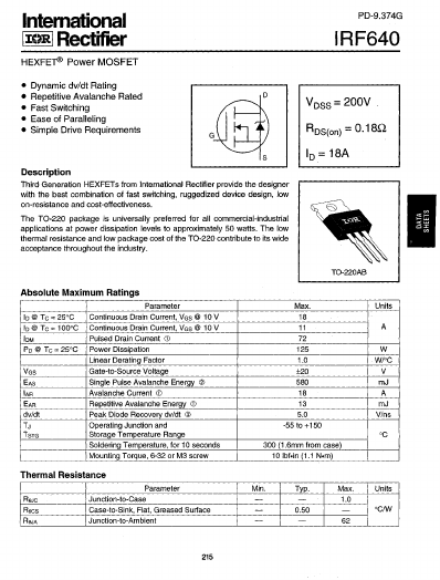 IRF640