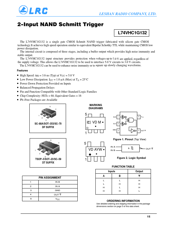 L74VHC1G132