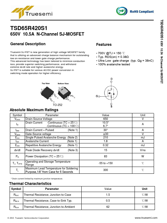 TSD65R420S1