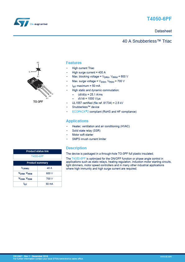 T4050-6PF