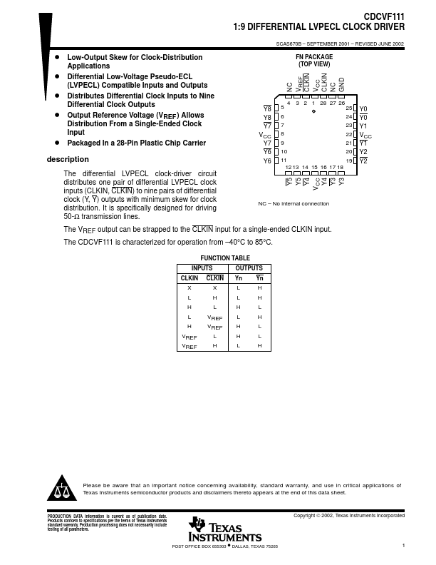 CDCVF111